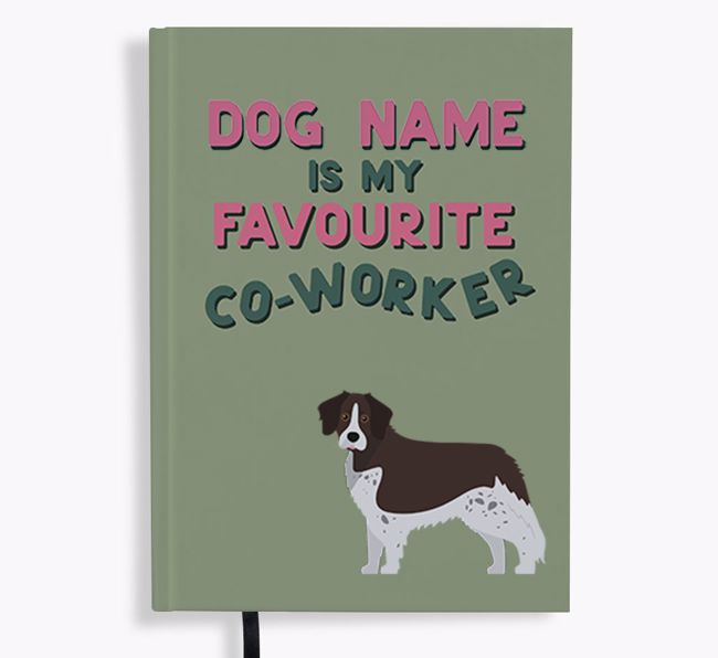 Favourite Co-Worker: Personalised {breedFullName} Notebook